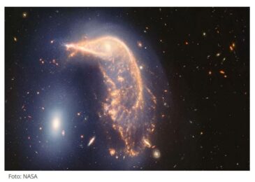 NASA objavila snimke spajanja dvije galaksije